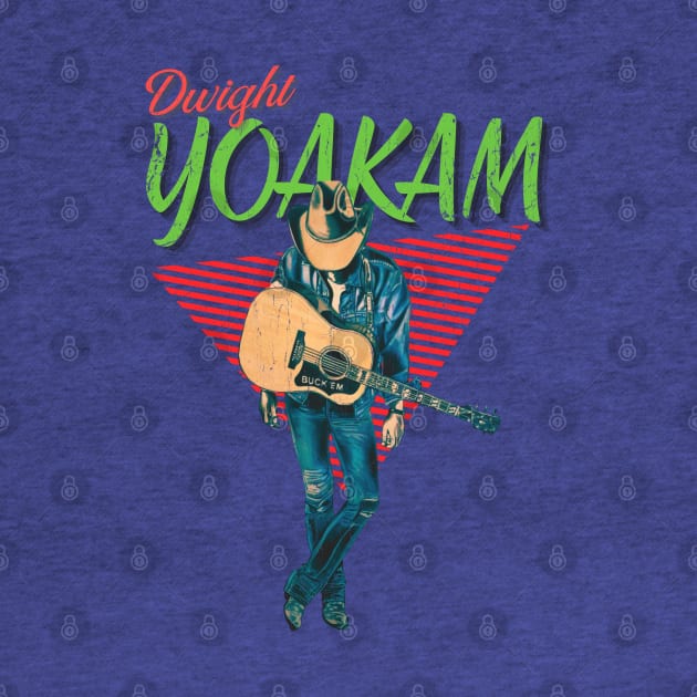 Dwight Yoakam Vintage 1986  // Honky Tonkin Original Fan Design Artwork by A Design for Life